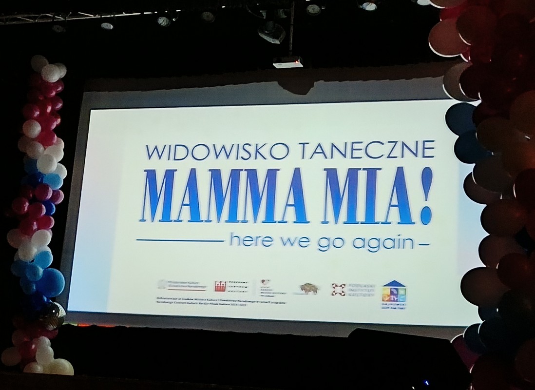 Widowisko muzyczne Mamma Mia - here we go again